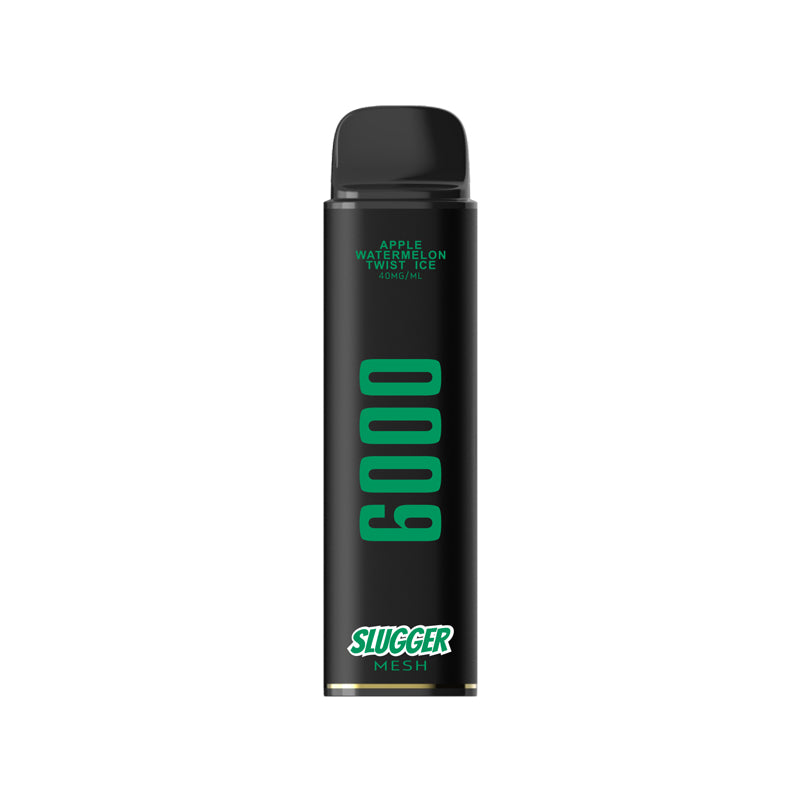 Slugger Apple Watermelon Twist Ice – Disposable Vape 6000 Puffs (5%)