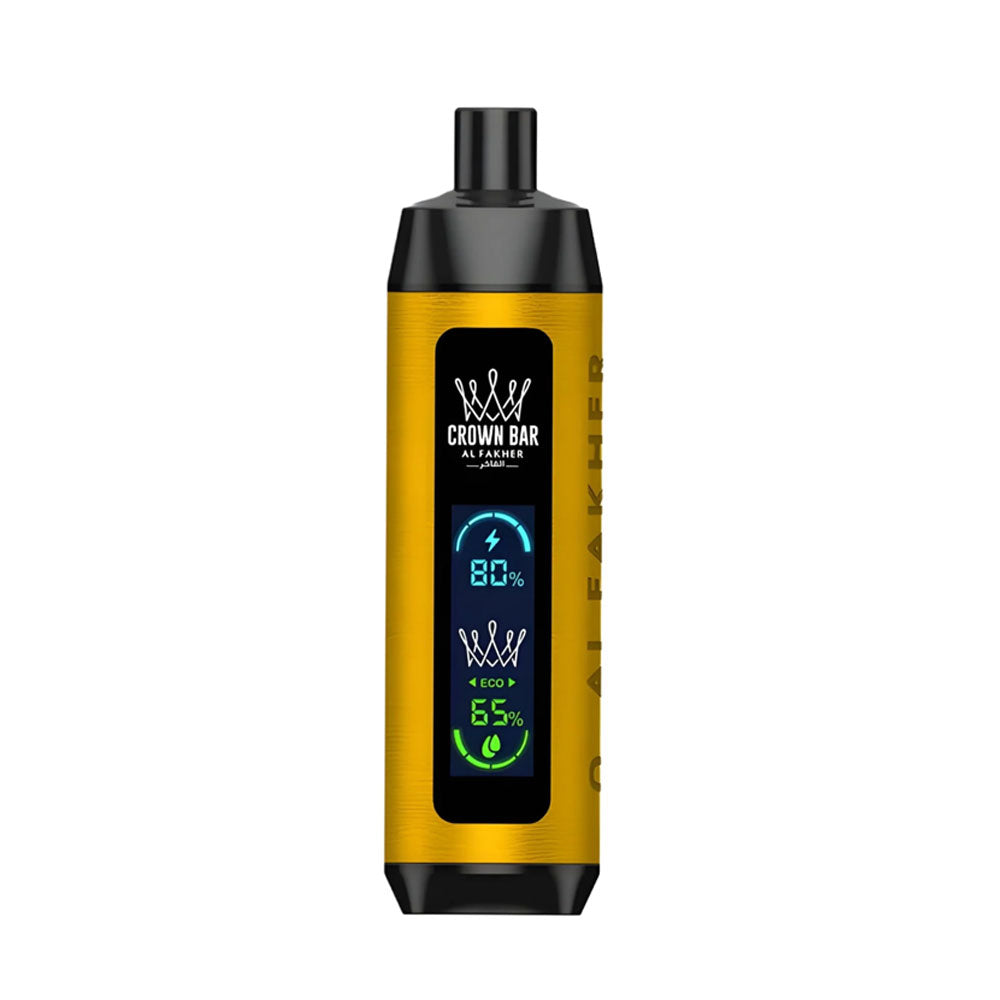 Al Fakher Crown Bar Disposable Vape – Mango Ice – 50mg – 8000 Puffs