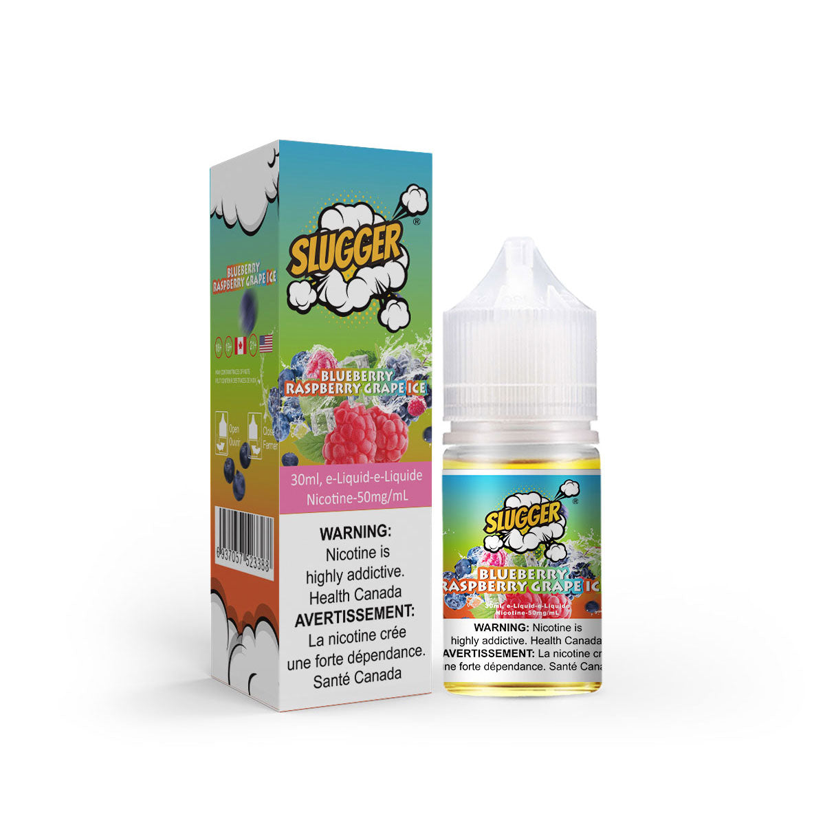Slugger Regular Series Blueberry Raspberry Grape Ice 30ml