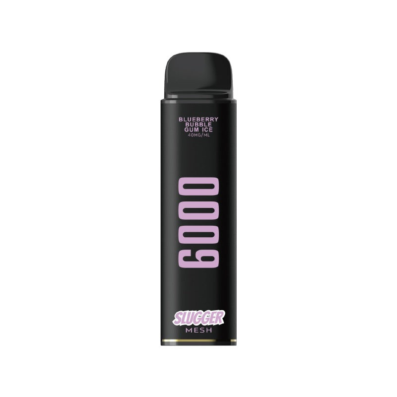 Slugger Blueberry Bubble Gum Ice – Disposable Vape 6000 Puffs (5%)