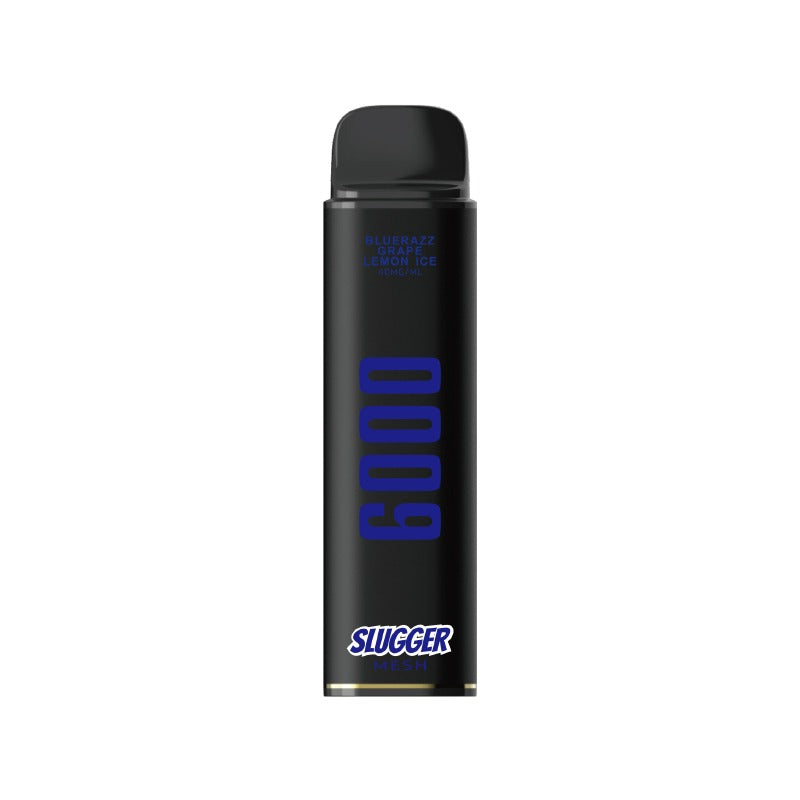 Slugger Blue Razz Grape Lemon Ice – Disposable Vape 6000 Puffs (5%)