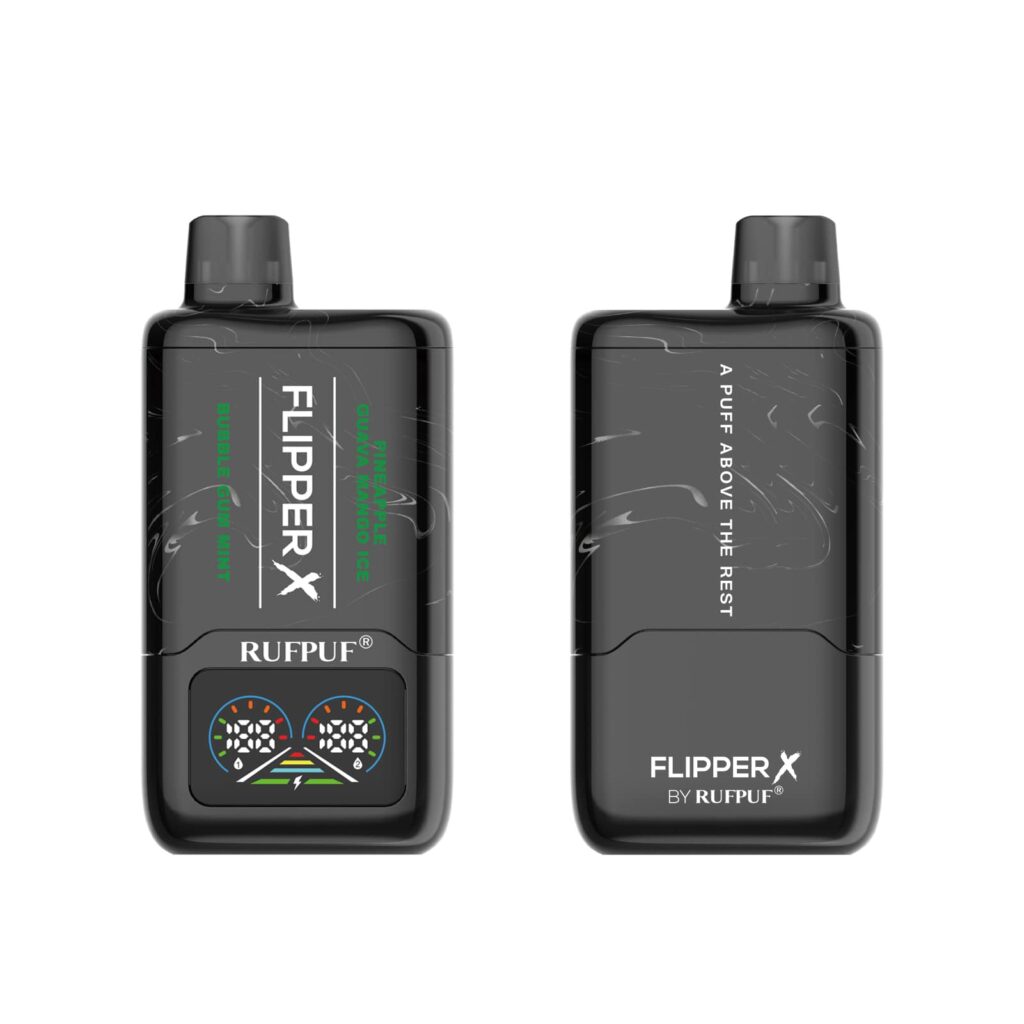 Flipper X Bubble Gum Mint + Pineapple Guava Mango Ice – 20000 Puffs – 5%