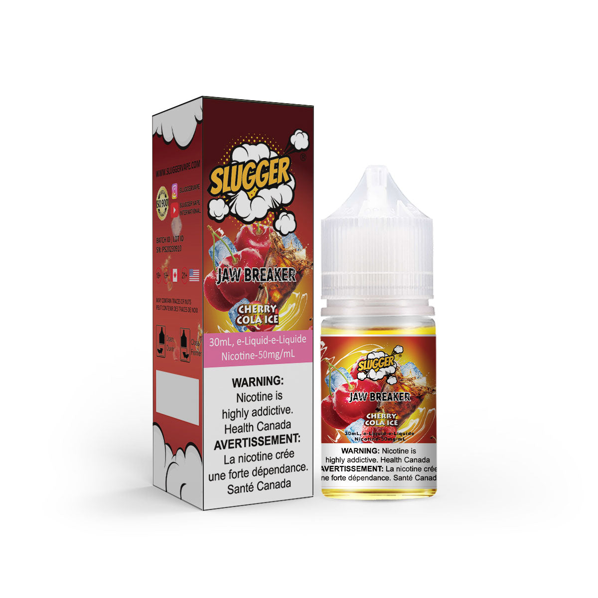 Slugger Jaw Breaker Cherry Cola Ice 30ml (20mg / 35mg / 50mg)