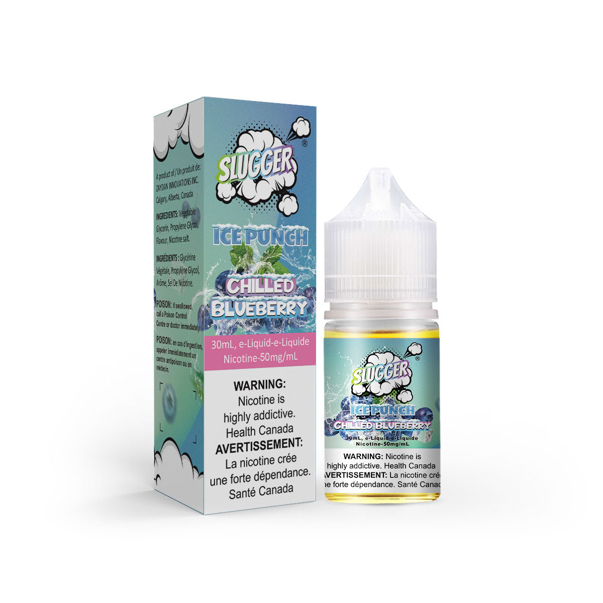 Slugger Ice Punch Chilled Blueberry 30ml (20mg / 35mg / 50mg)