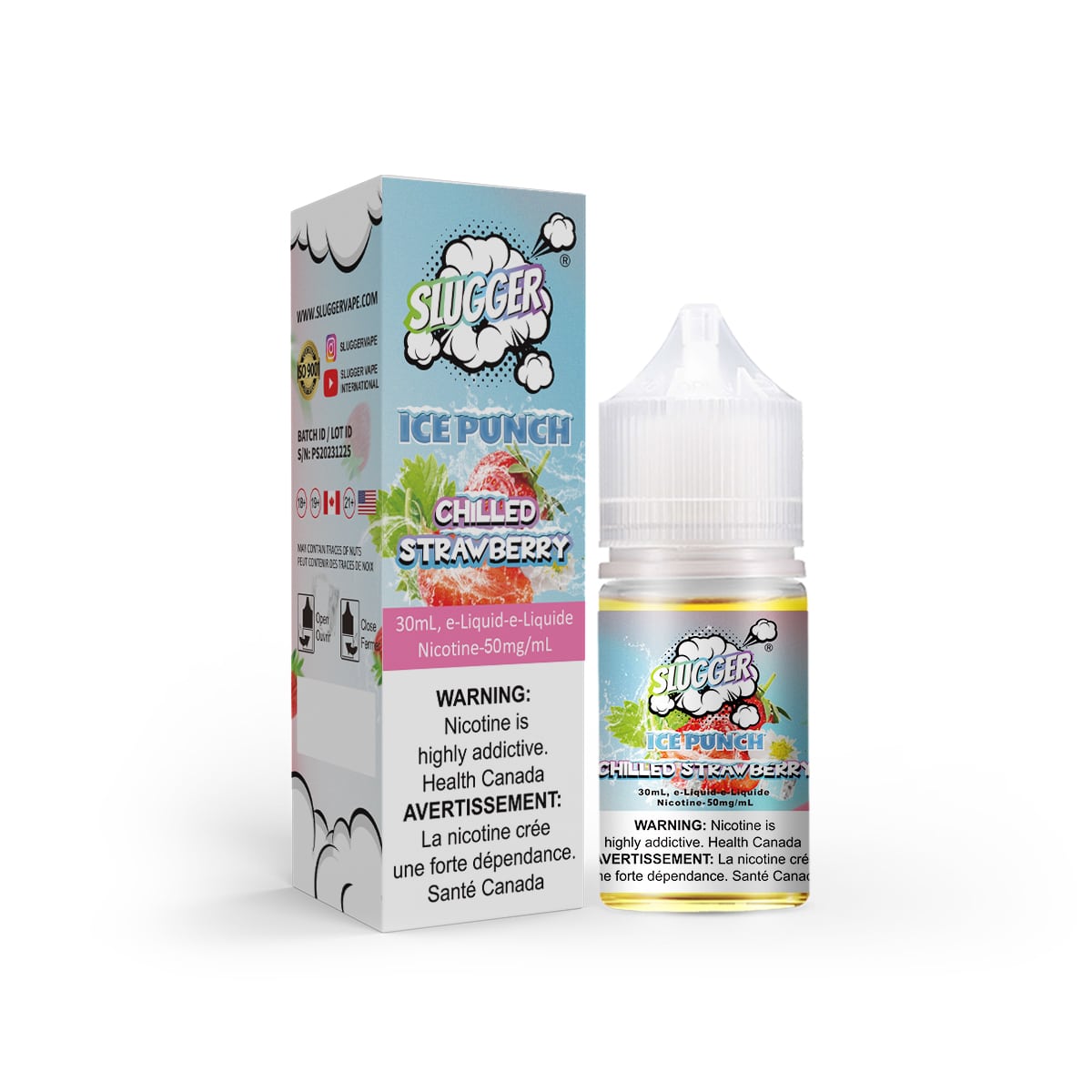 Slugger Ice Punch Chilled Strawberry 30ml (20mg / 35mg / 50mg)