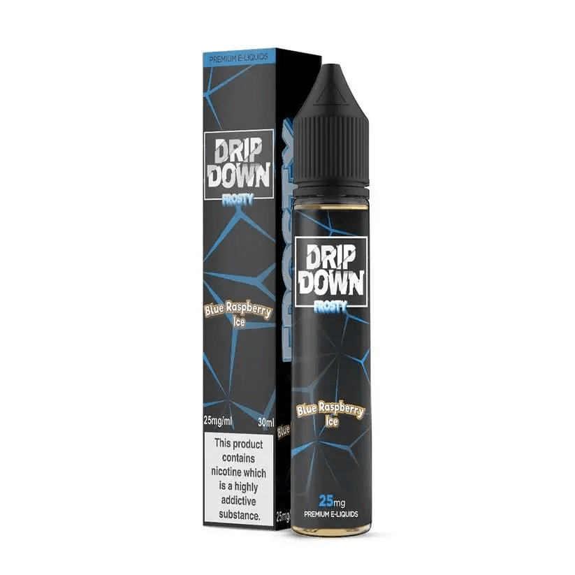 Drip Down Frosty Blue Raspberry Ice Nic Salt 30ml