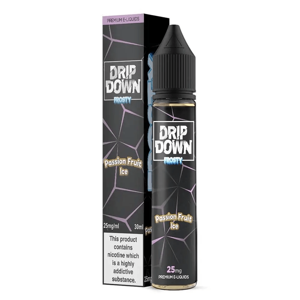 Drip Down Frosty Passion Fruit Ice Salt Nic 30ml (25mg & 50mg)