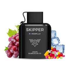 Grape Bubblegum Ice Skipper Powerplay 16000 Puffs Disposable Vape