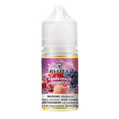 RufPuf Canadian Series Grape Peach Cherry Ice Nic Salt – 30ml