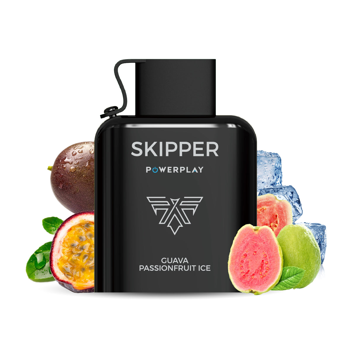 Guava Passionfruit Ice Skipper Powerplay 16000 Puffs Disposable Vape