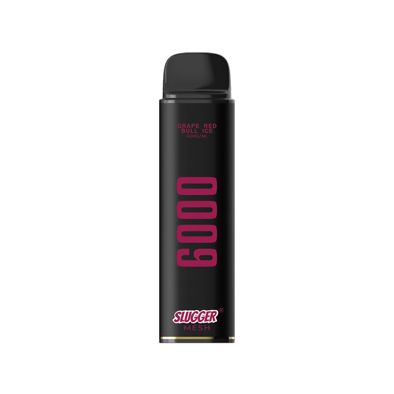 Slugger Grape Red Bull Ice – Disposable Vape 6000 Puffs (5%)