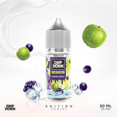 Drip Down Edition Nic Salt – Grape Apple Ice 30ml (25MG-50MG)