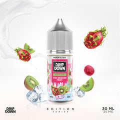 Drip Down Edition Nic Salt Kiwi Dragon Fruit Ice 30ml