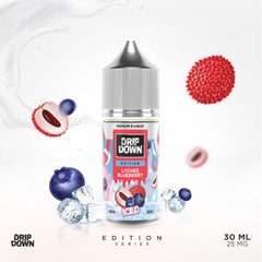 Drip Down Edition Lychee Blueberry Ice Nic Salt 30ml