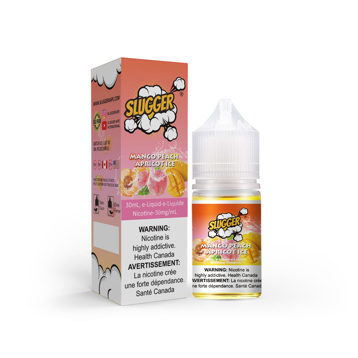 Slugger Regular Series Mango Peach Apricot Ice 30ml