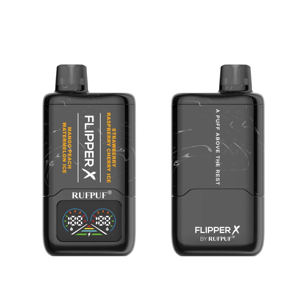 Flipper X Mango Peach Watermelon Ice + Strawberry Raspberry Cherry Ice – 20000 Puffs – 5%
