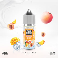 Drip Down Edition Nic Salt Mango Peach Ice 30ml (25mg & 50mg)