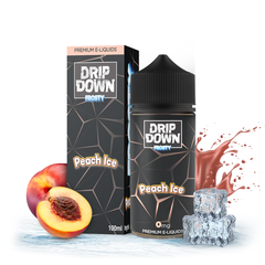 Drip Down Frosty Peach Ice - 100ml - (0, 3, 6 mg)