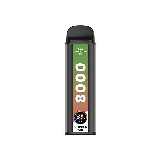 Skipper – Guava Passion Fruit Ice 50mg Turbo Disposable Vape (10000Puffs)