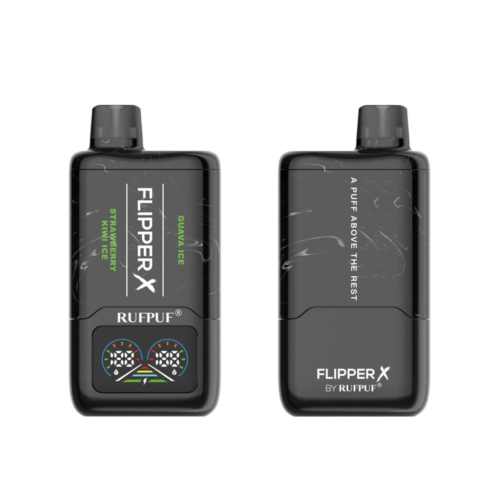 Flipper X Strawberry Kiwi Ice + Guava Ice – 20000 Puffs – 5%