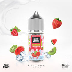 Drip Down Edition Salt Strawmelon Kiwi Ice 30ml