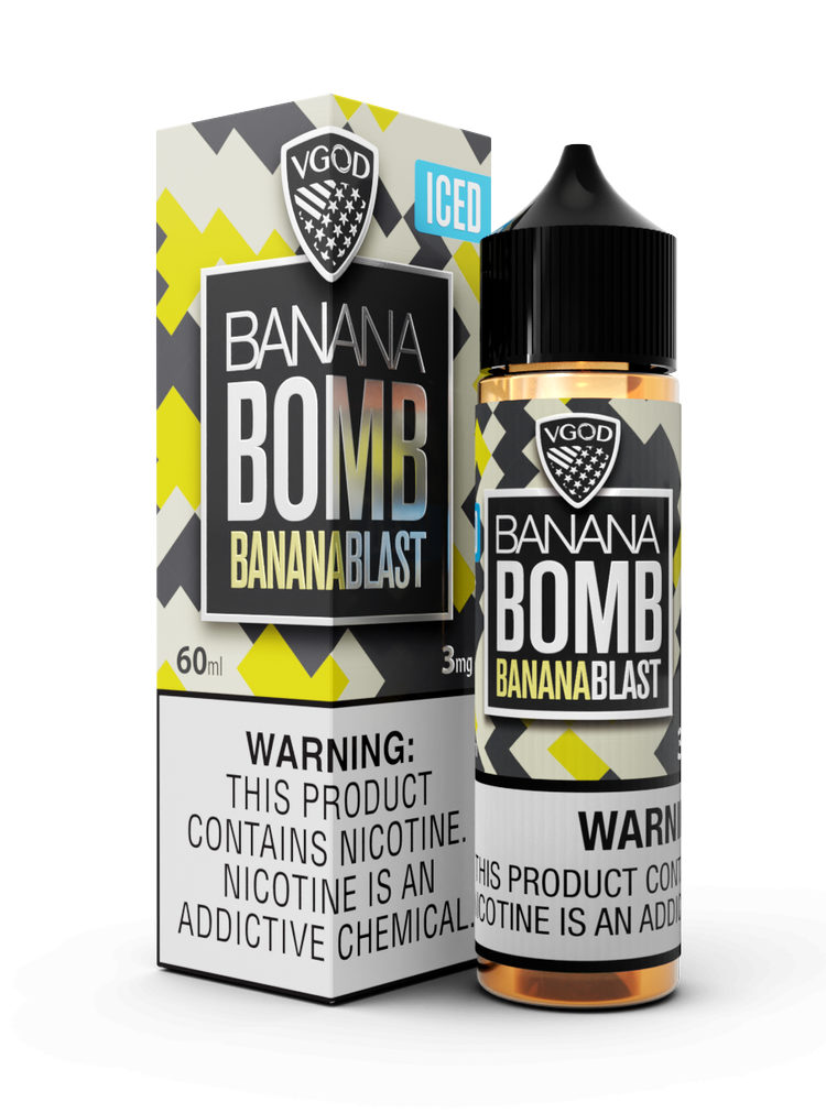 VGod Iced Banana Bomb Freebase 60ml