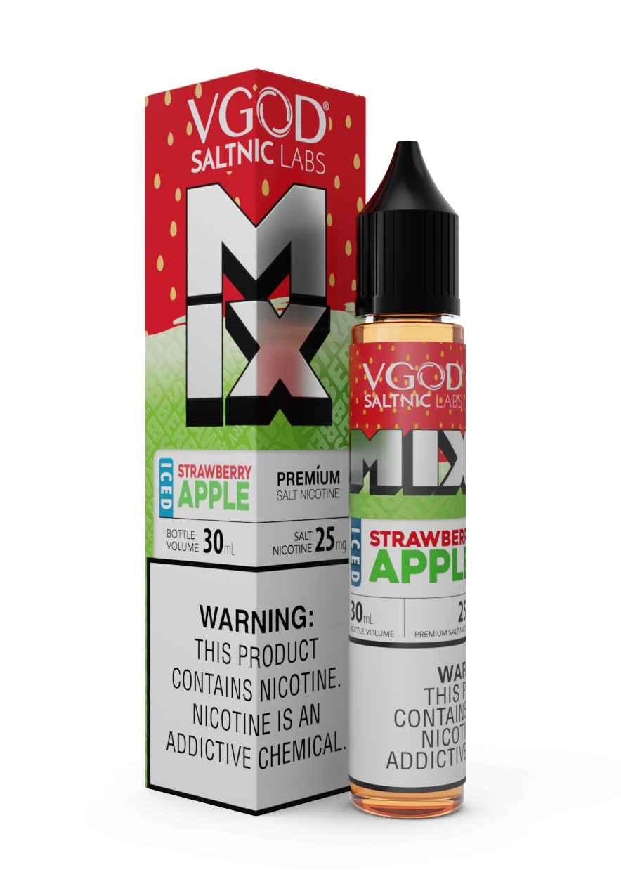 VGOD MIX Iced Strawberry Apple SaltNic E-Liquid