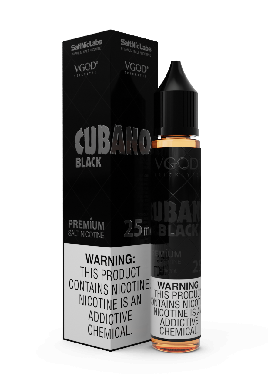 VGOD Cubano Black Salt Nic 30ml