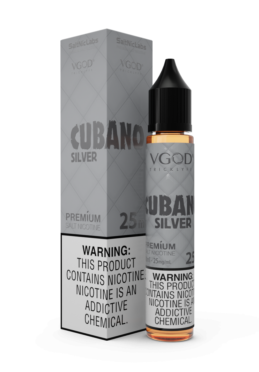 VGOD Cubano Silver Nic Salt