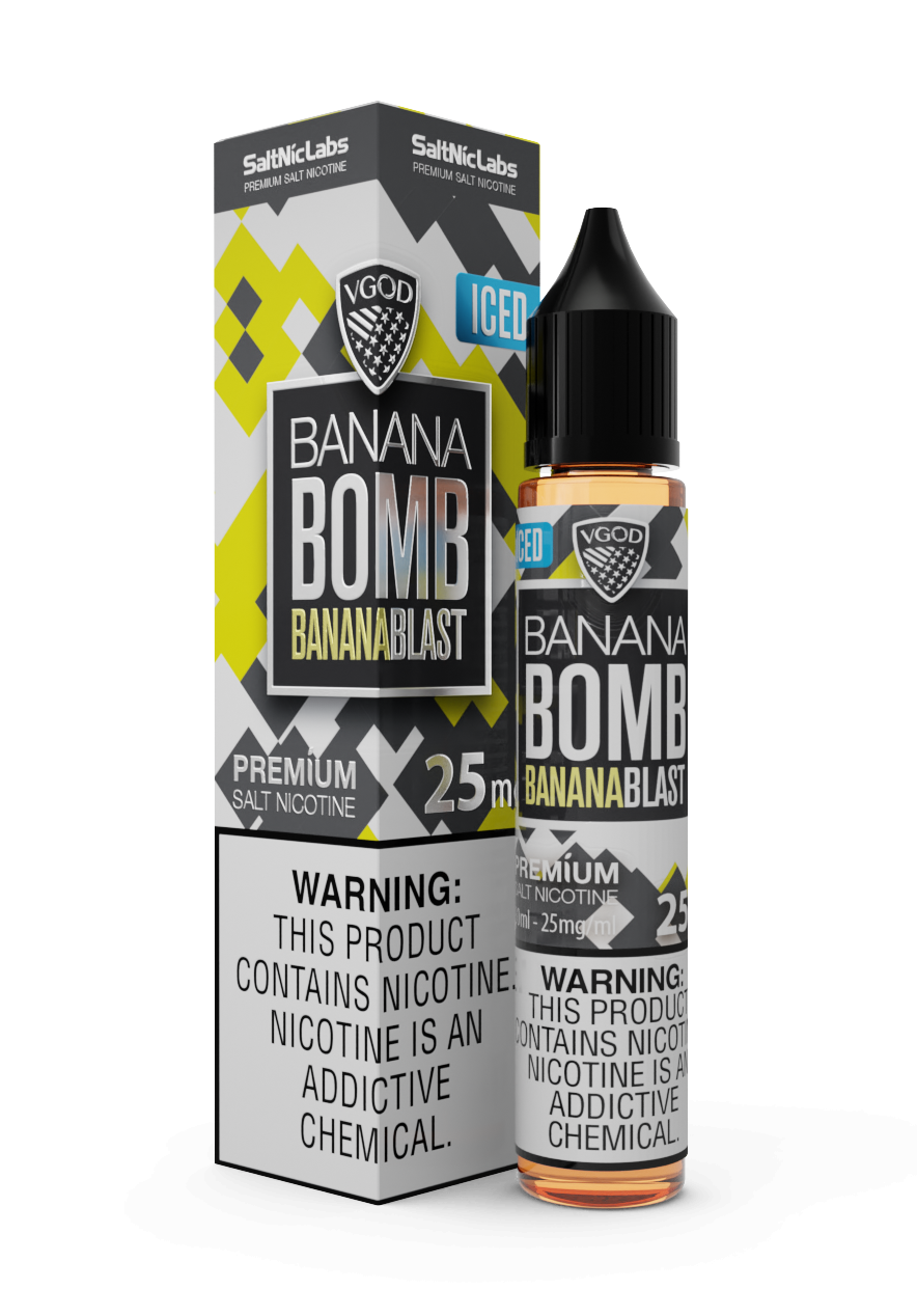 VGOD Iced Banana Bomb SaltNic E-Liquid