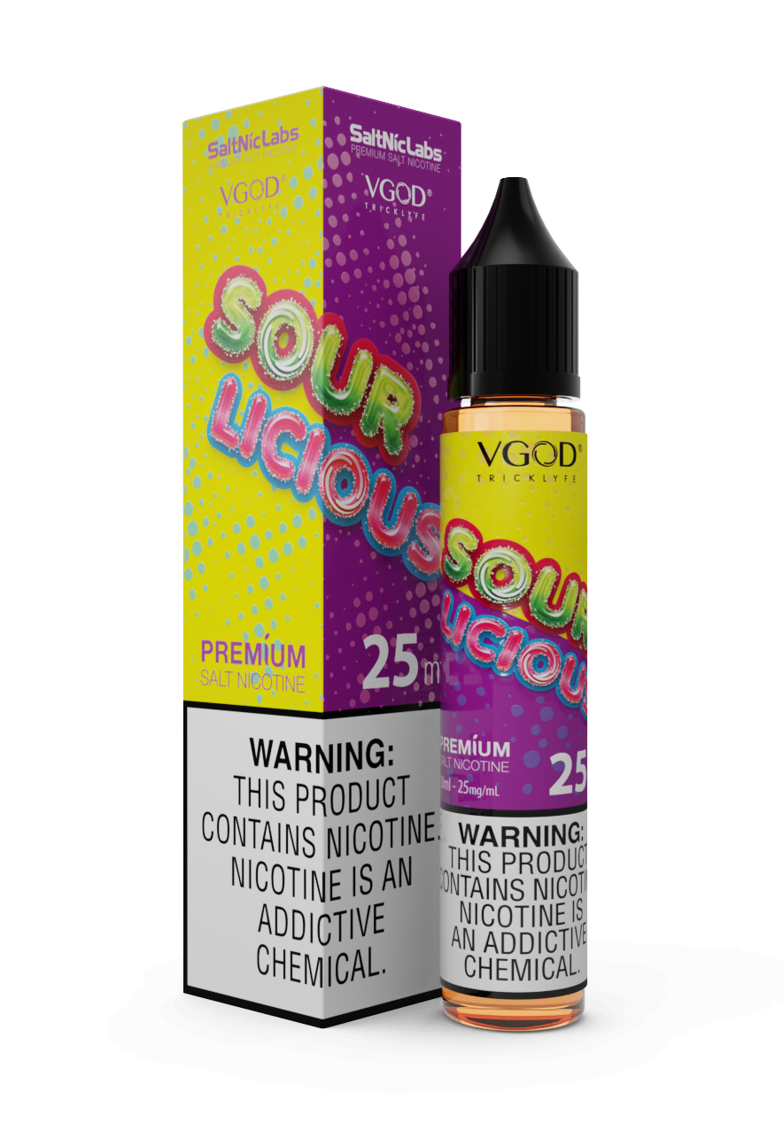 VGOD SourLicious SaltNic E-Liquid
