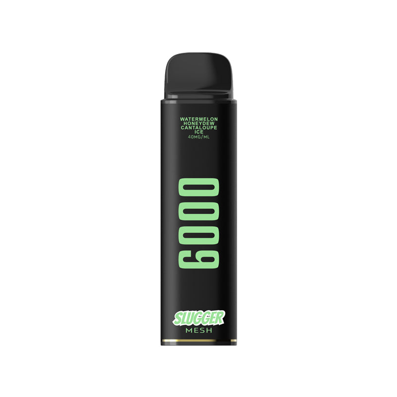 Slugger Watermelon Honeydew Cantaloupe Ice – Disposable Vape 6000 Puffs (5%)