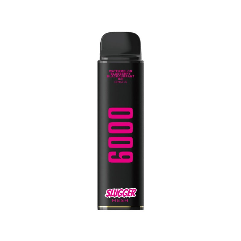 Slugger Watermelon Blueberry Blackcurrant Ice – Disposable Vape 6000 Puffs (5%)