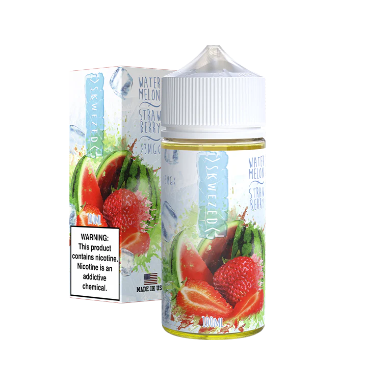 SKWEZED - WATERMELON STRAWBERRY ICE - 100ml (0mg,3mg,6mg)