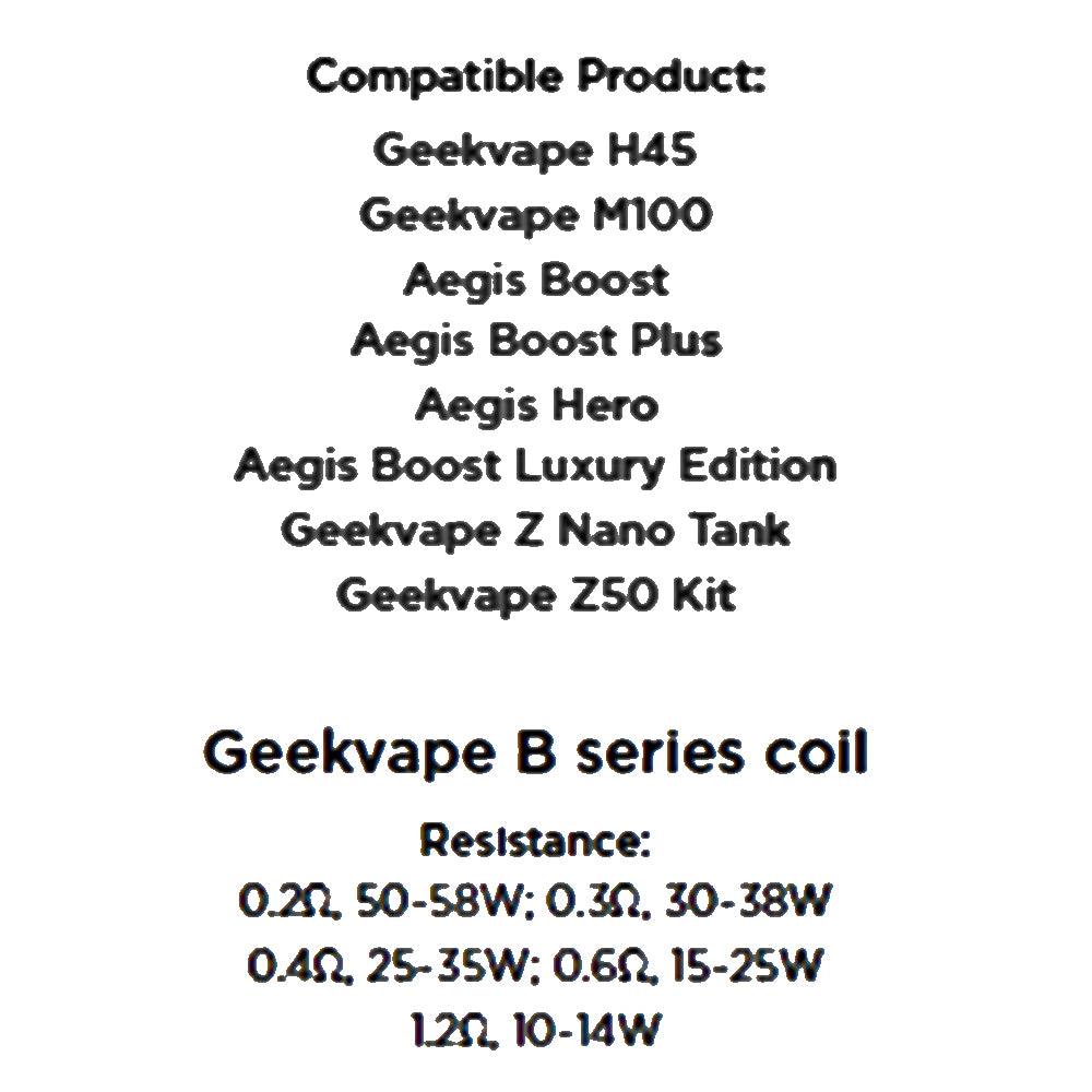 GEEKVAPE B SERIES REPLACEMENT COILS