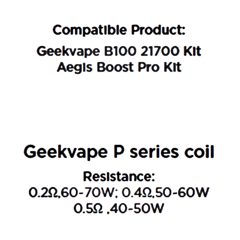 GEEKVAPE P SERIES REPLACEMENT COIL