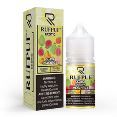 RufPuf  Exotic Guava Peach Ice Nic Salt – 30ml