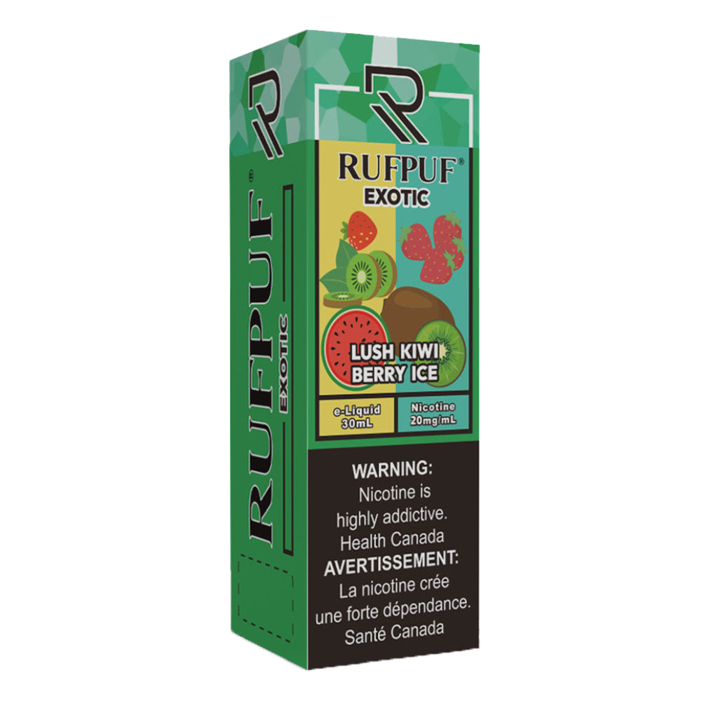 RufPuf Exotic Lush Kiwi Berry Ice Nic Salt – 30ml