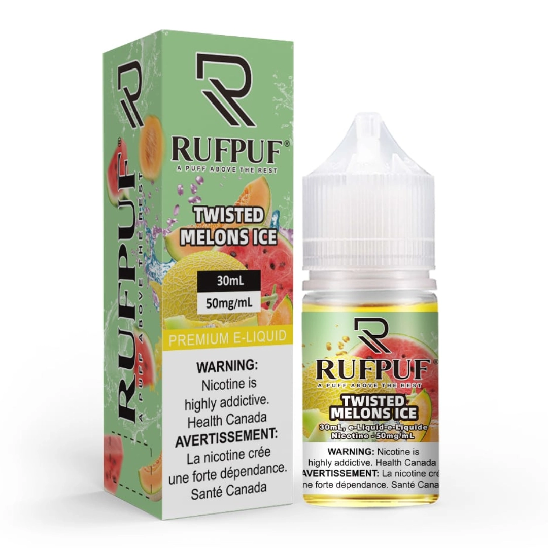 RufPuf Twisted Melons Ice Nic Salt – 30ml